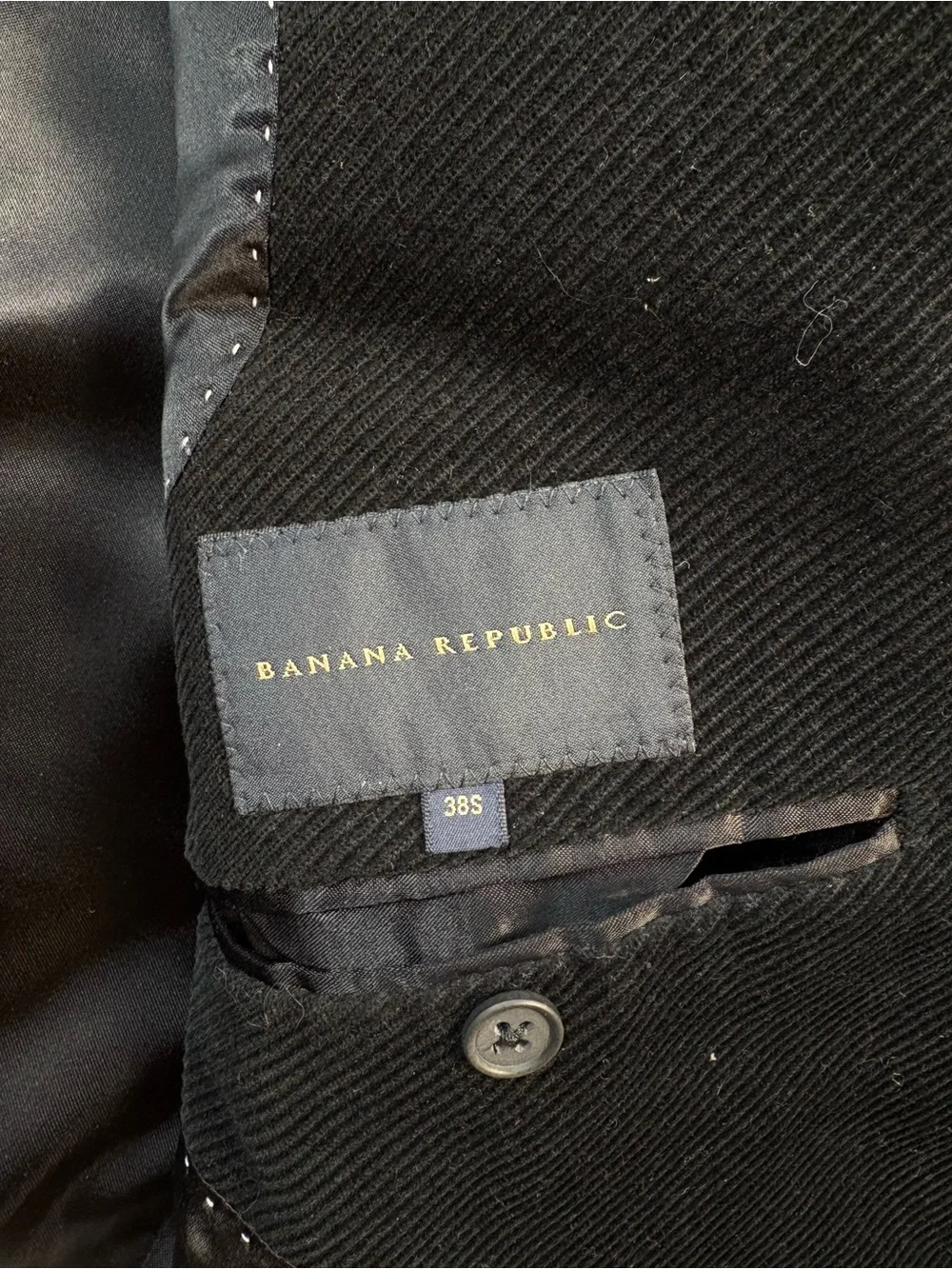 Banana Republic dark green corduroy blazer vintage Y2K academic preppy classic